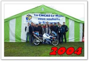 24 heures moto, vu cot participants